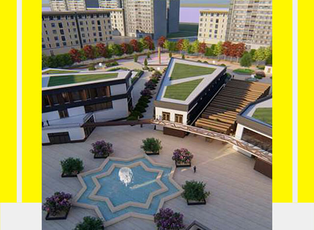 پروژه معماری نگارخانه ملی تهران